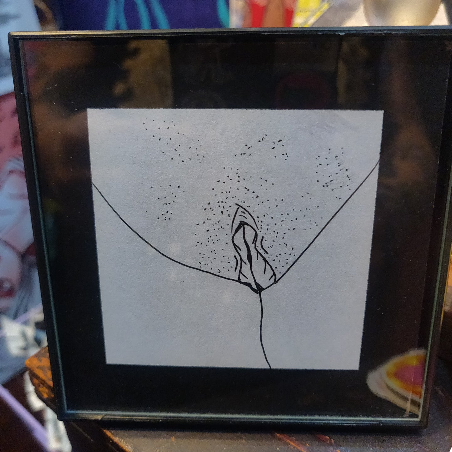 Framed Vulva Drawings Batch 1