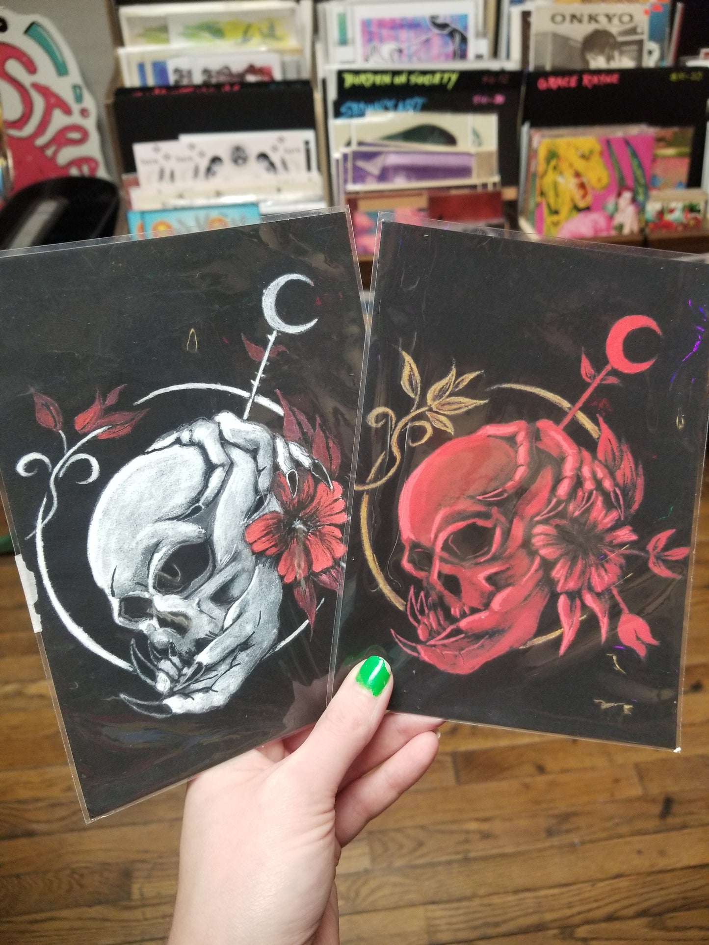 All Lovers Lost PRiNT by Sunrise Skulls