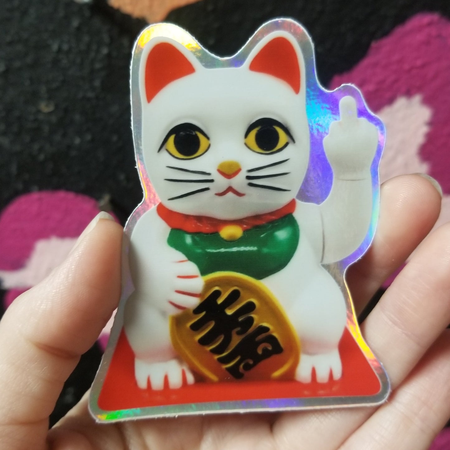Bad Luck Cat STICKER