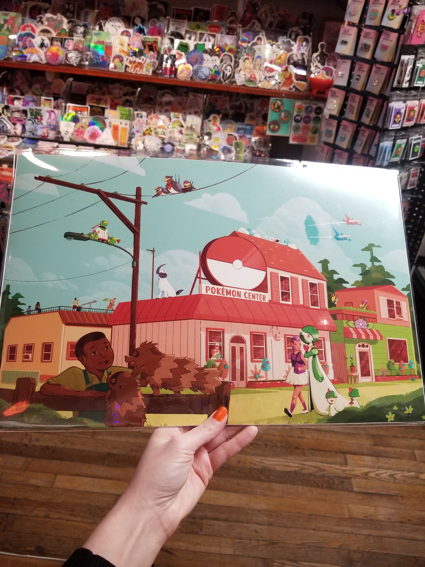 Poke Center POSTER PRiNT