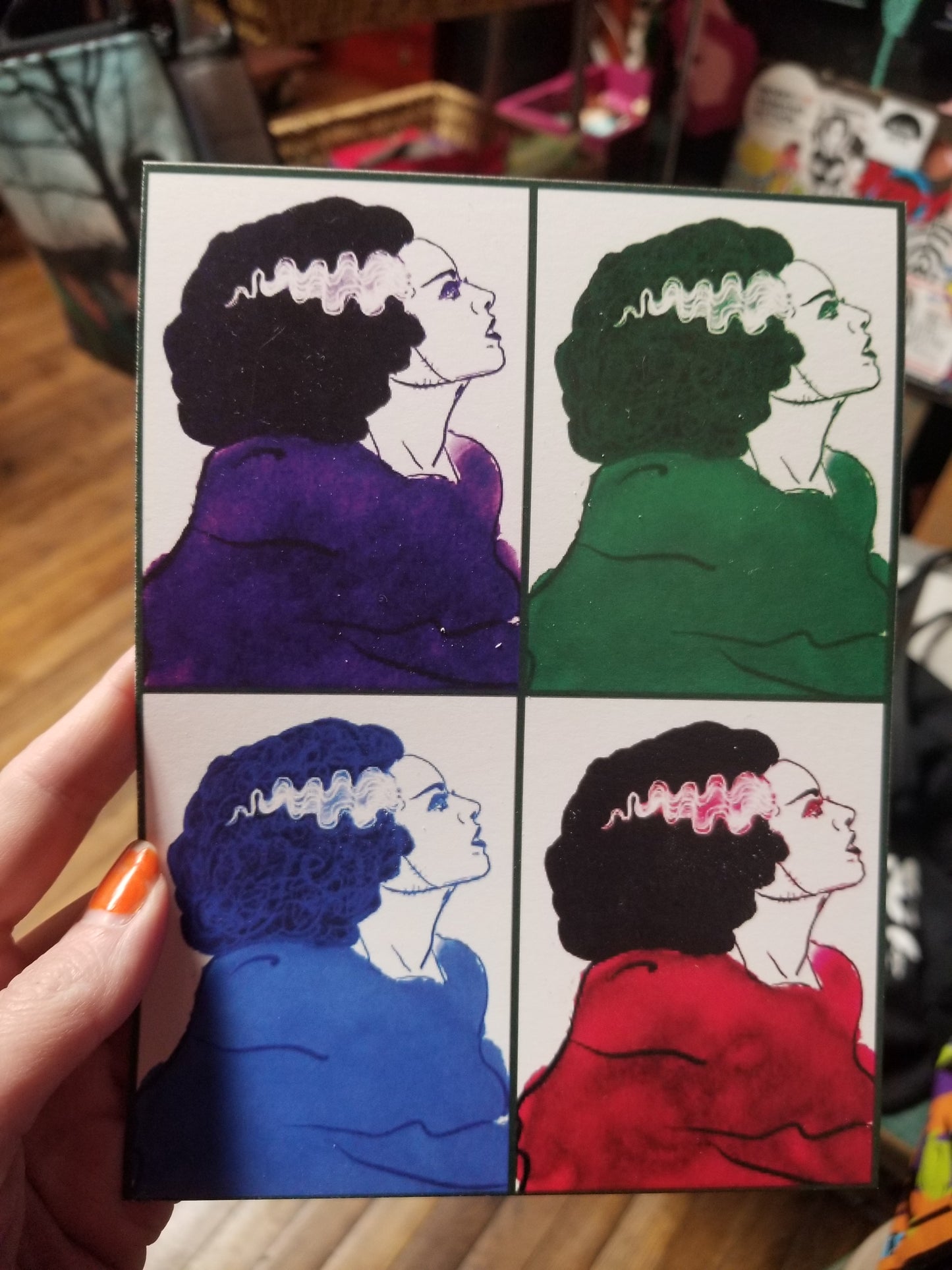 Bride Blocks 5x7" PRiNT