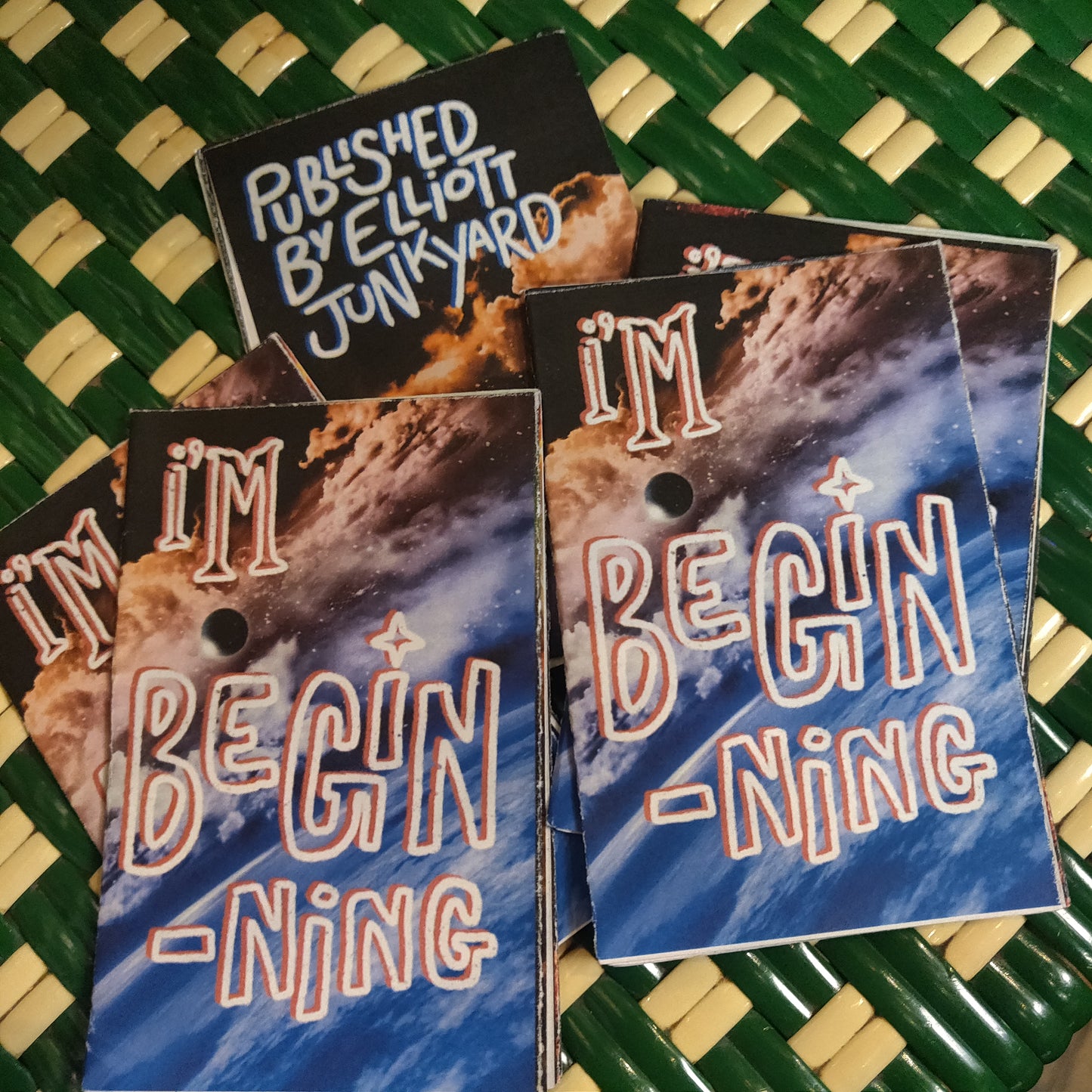 I'm Beginning Mini ZiNE by Elliott Junkyard
