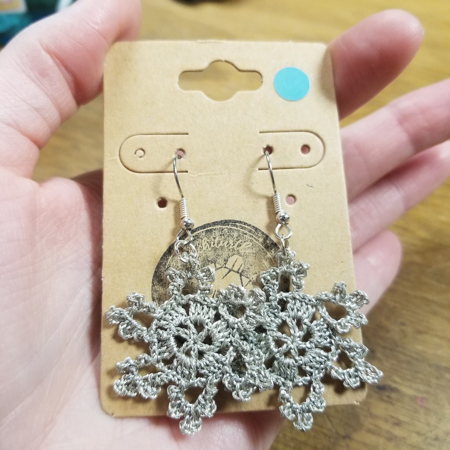 Crochet Snowflake EARRiNGS