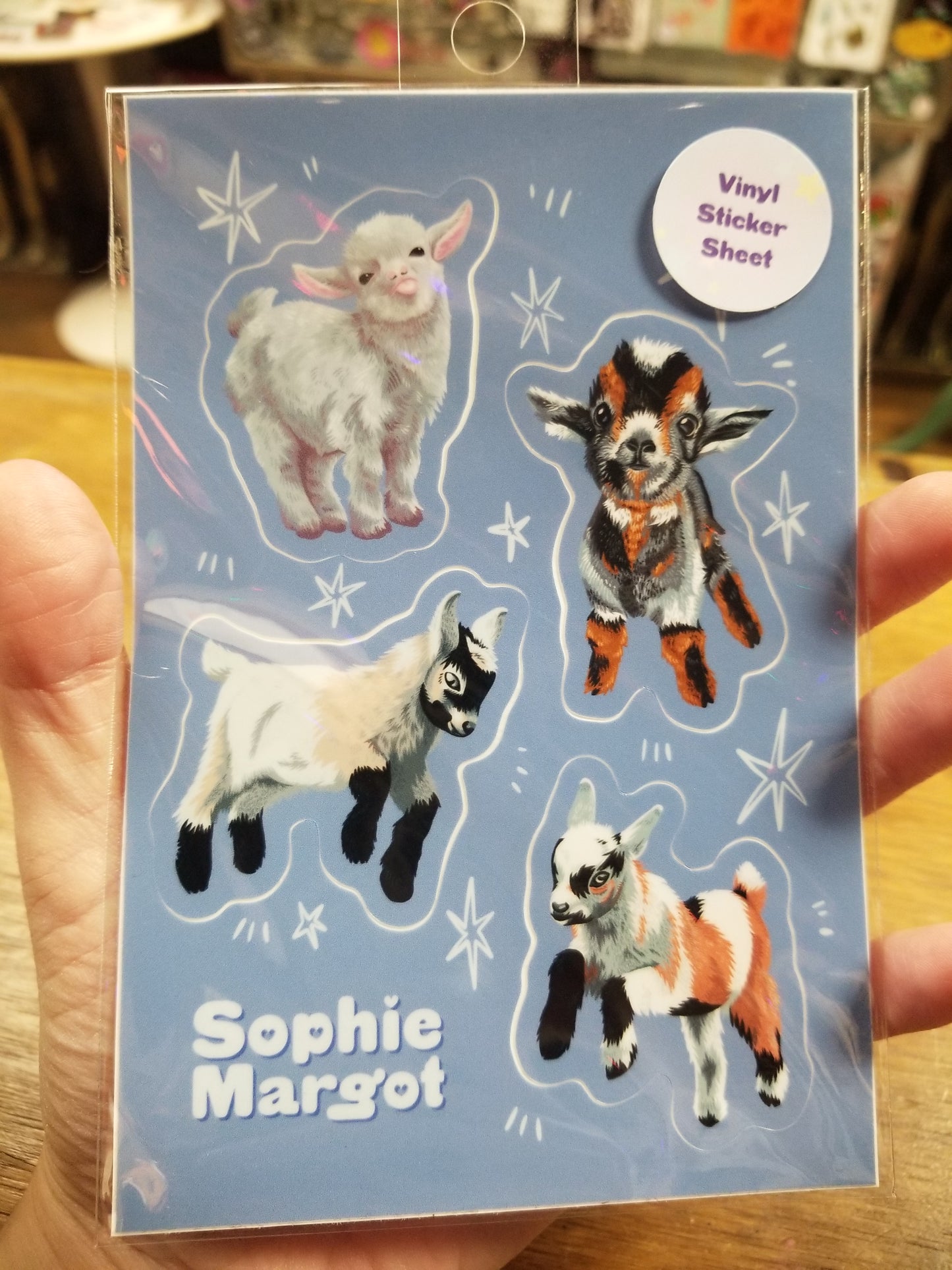 Baby Goats STiCKER SHEET by @SophieMargotArt