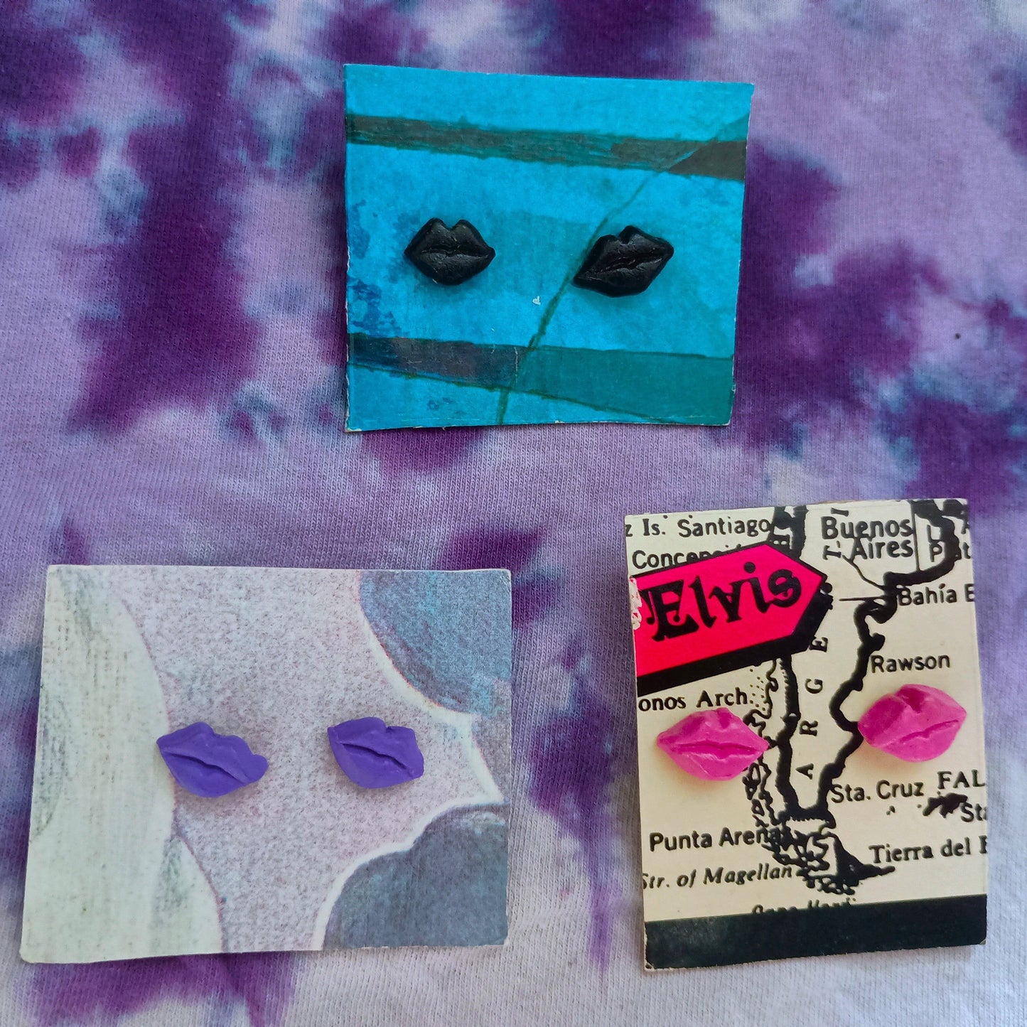 Little Lips Clay Post EARRINGS