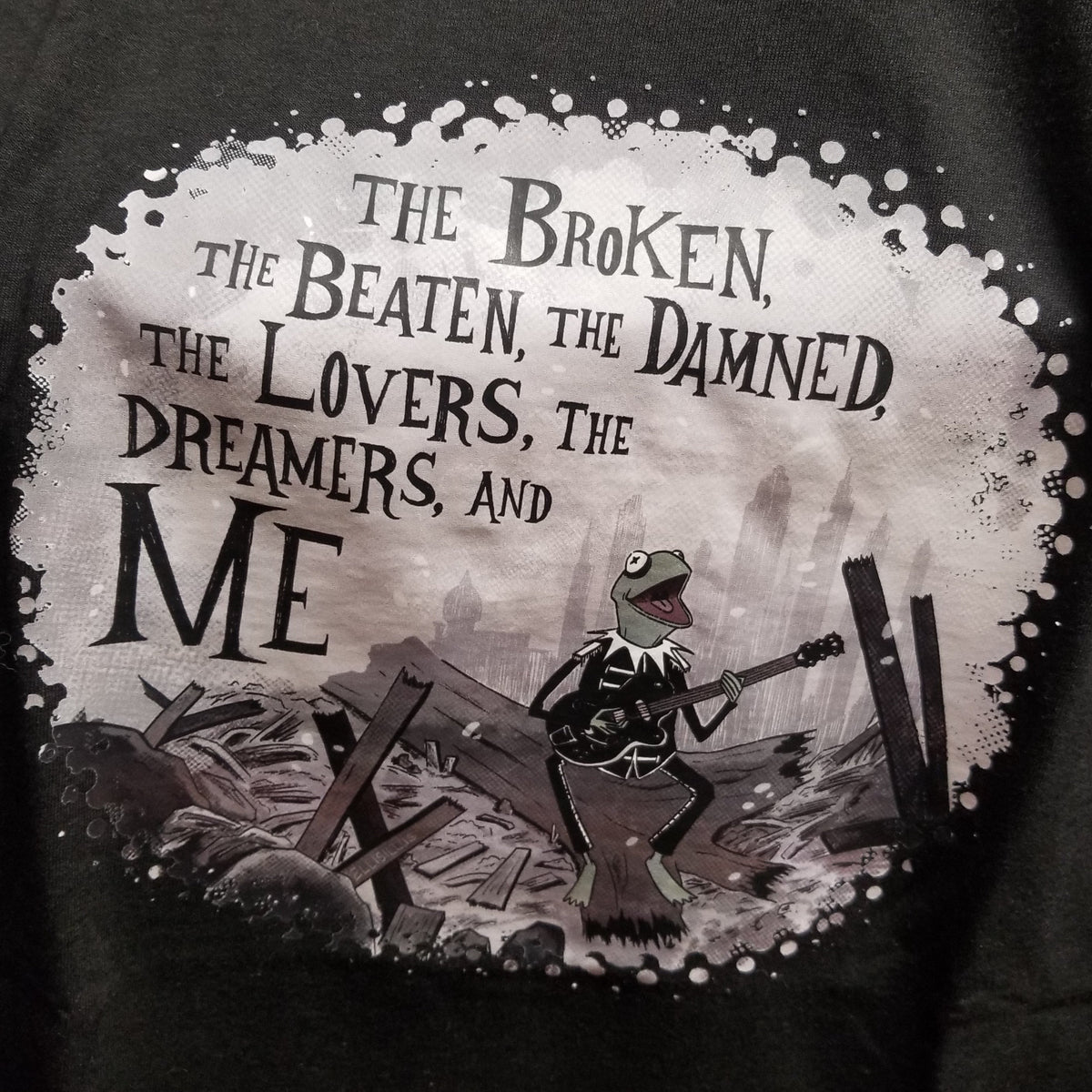 The Broken Frog and Me TOTE BAG