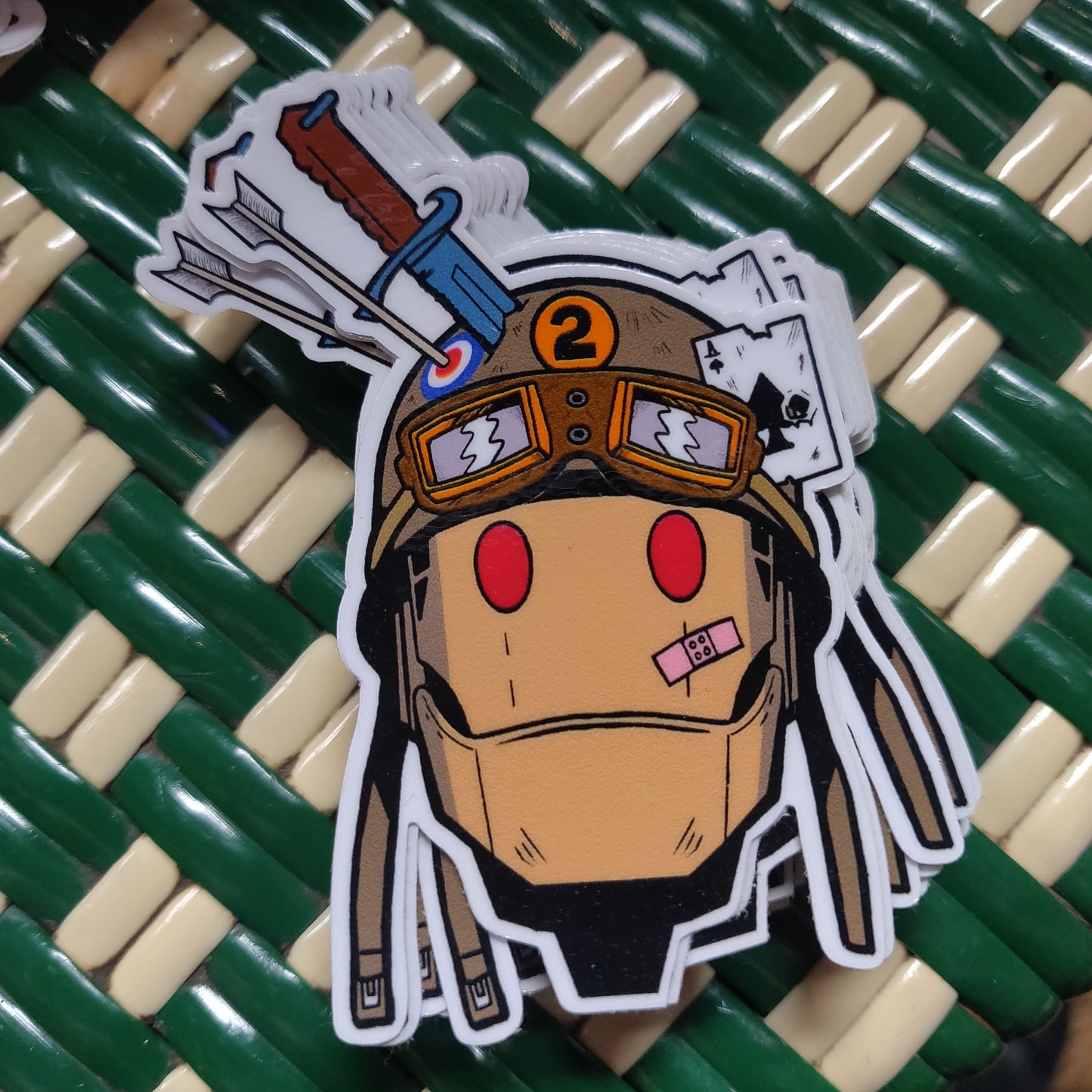 Tank STICKER