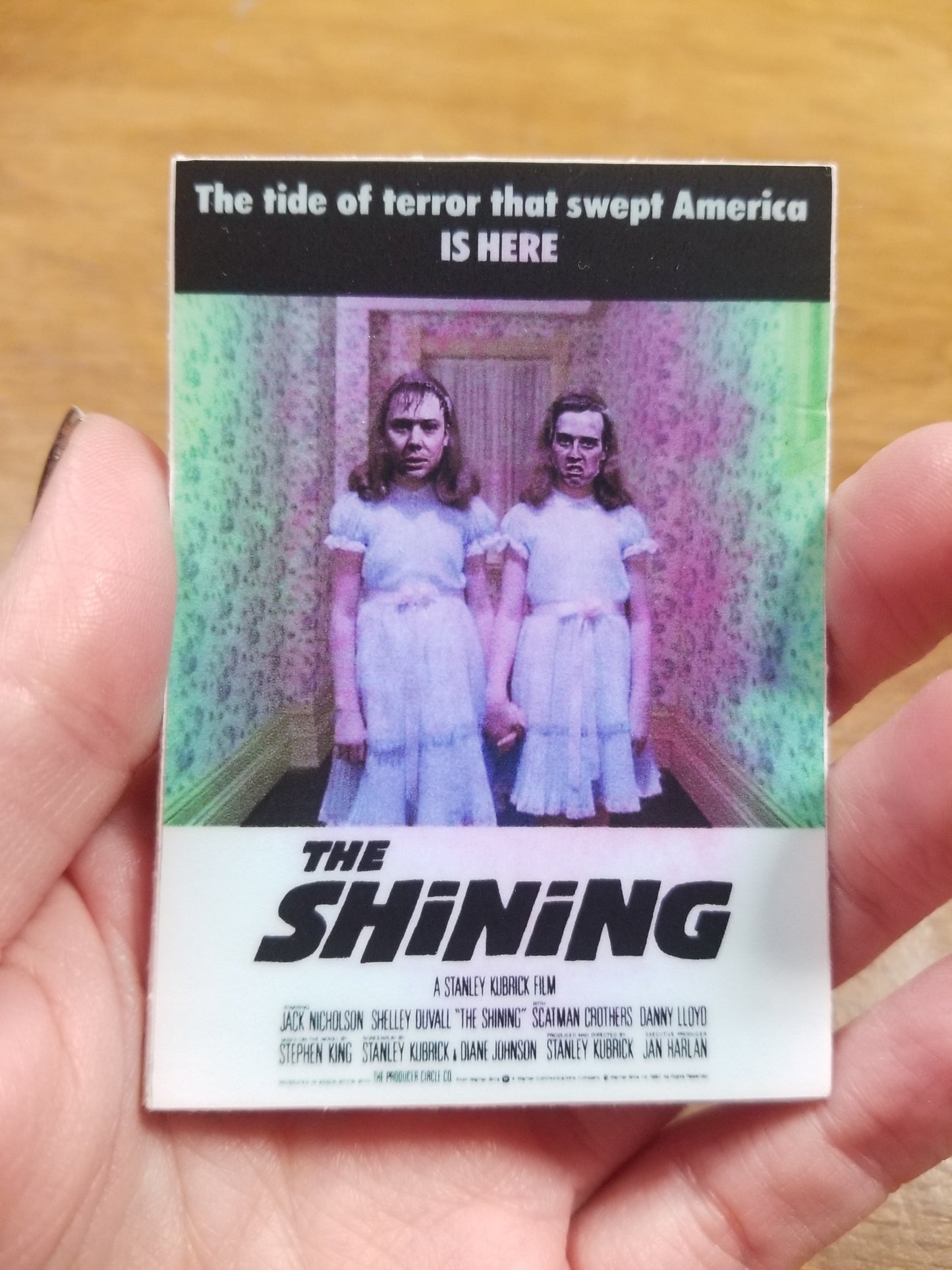 Sunny Horror Shining Twins Mashup STICKER
