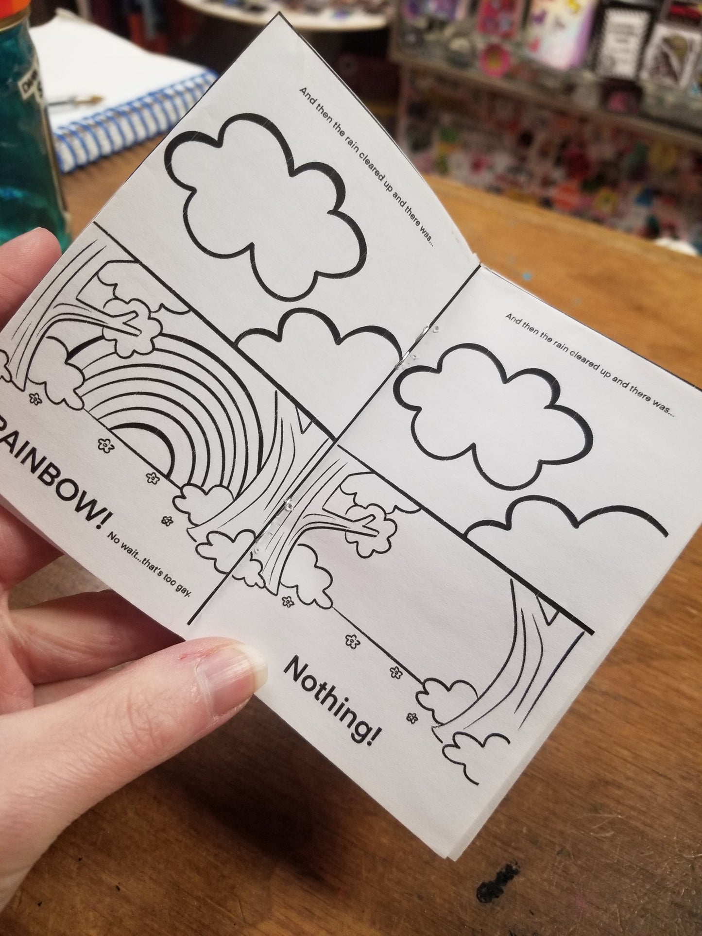 Gerald's Non-Political Existence ZINE by Millie Dubois