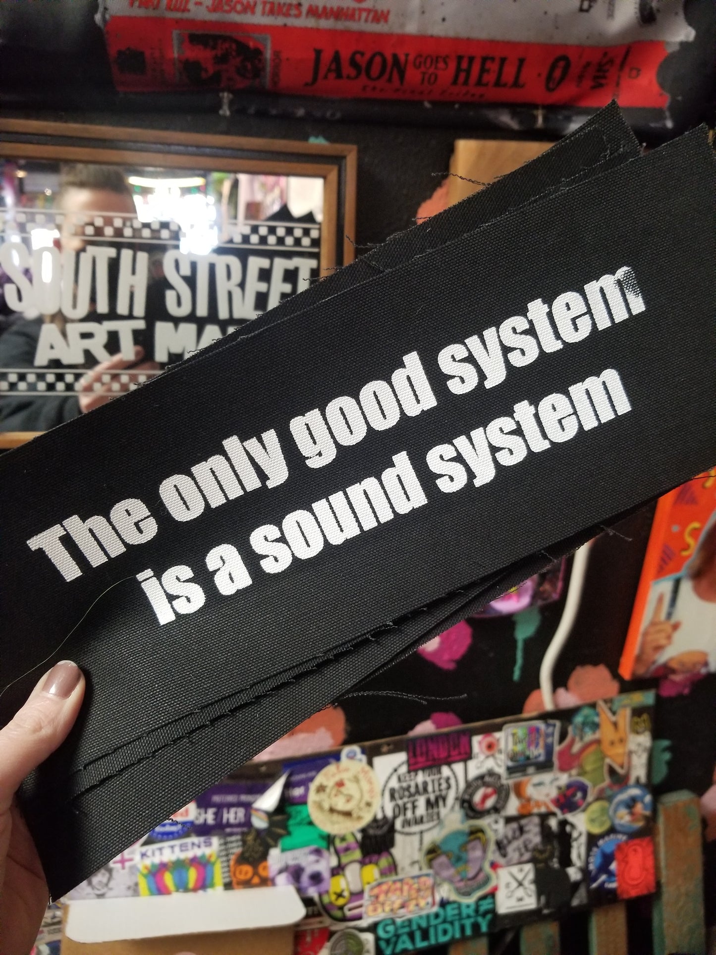 The Only Good System Is A Sound System PATCH