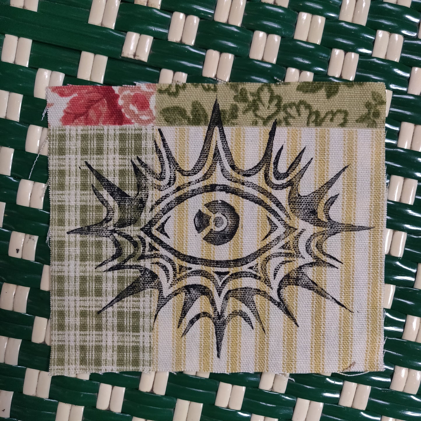 Bright Eye Patchwork PATCH by Start Over Studio