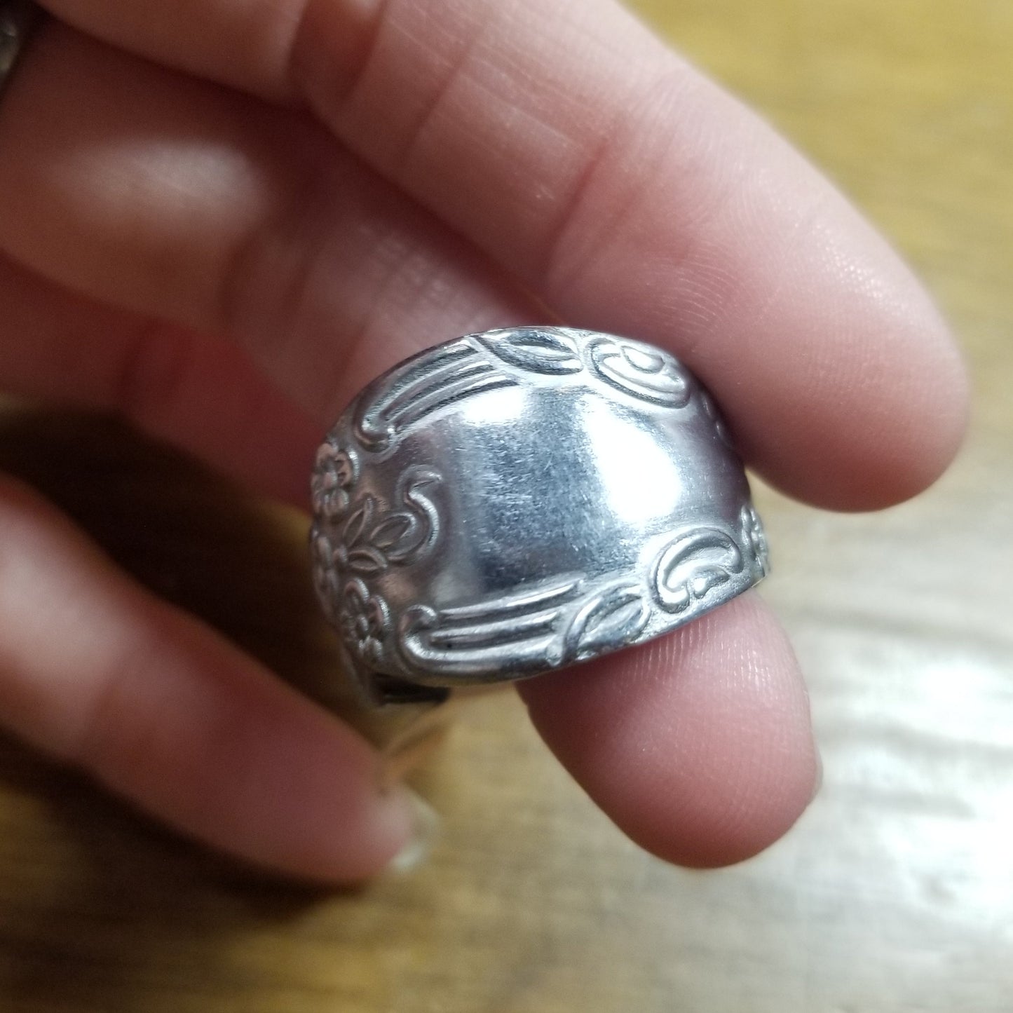 Vintage Spoon RING size 11