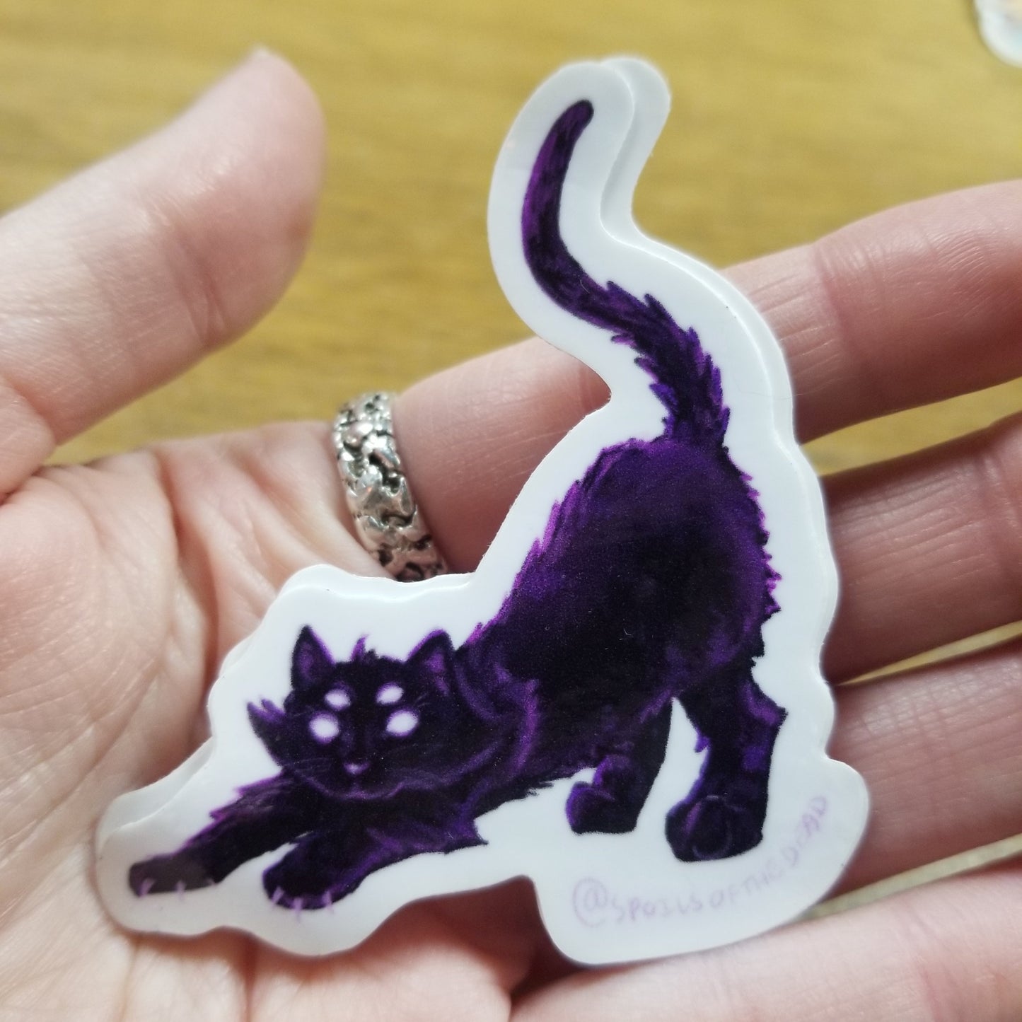 Cat Stretch STICKER