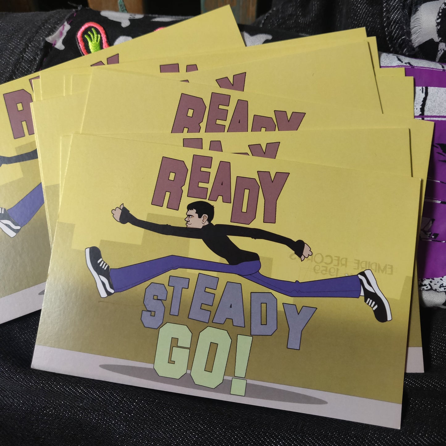 Ready Steady Go! Lucas POSTCARD PRiNT ~Limited Edition for Rex Manning Day 2026~
