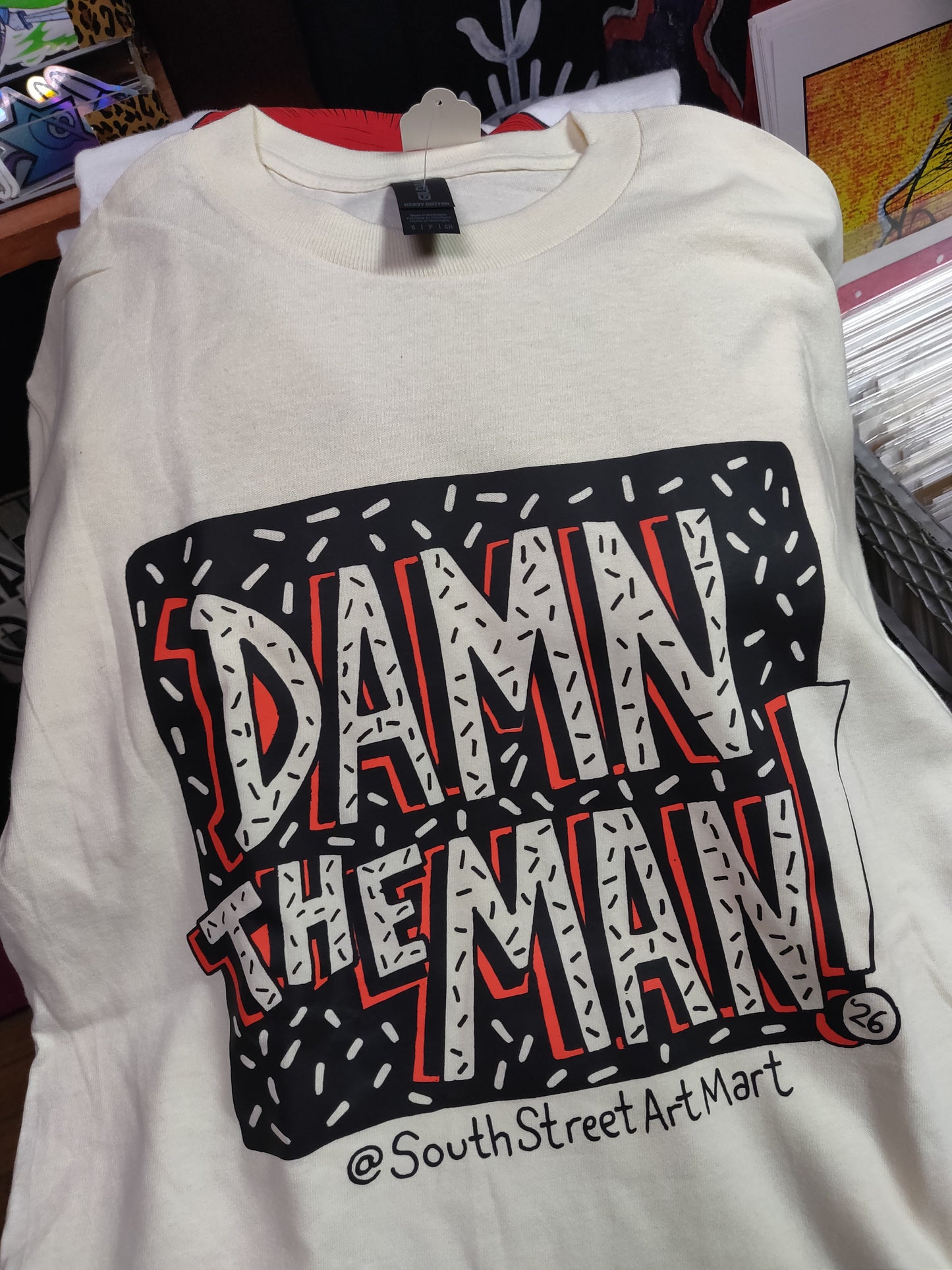 Damn the Man! Fundraiser T-SHiRT Empire Records Rex Manning Day 2026 Exclusive
