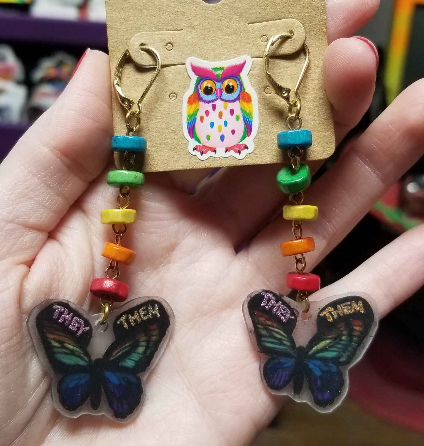 They Them Butterfly EARRINGS by ThEm's