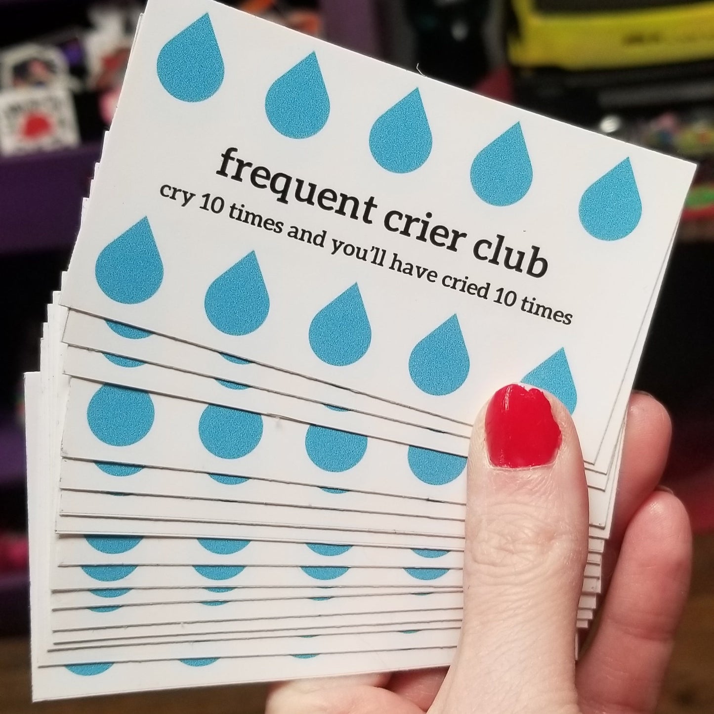 Frequent Crier Club STICKER