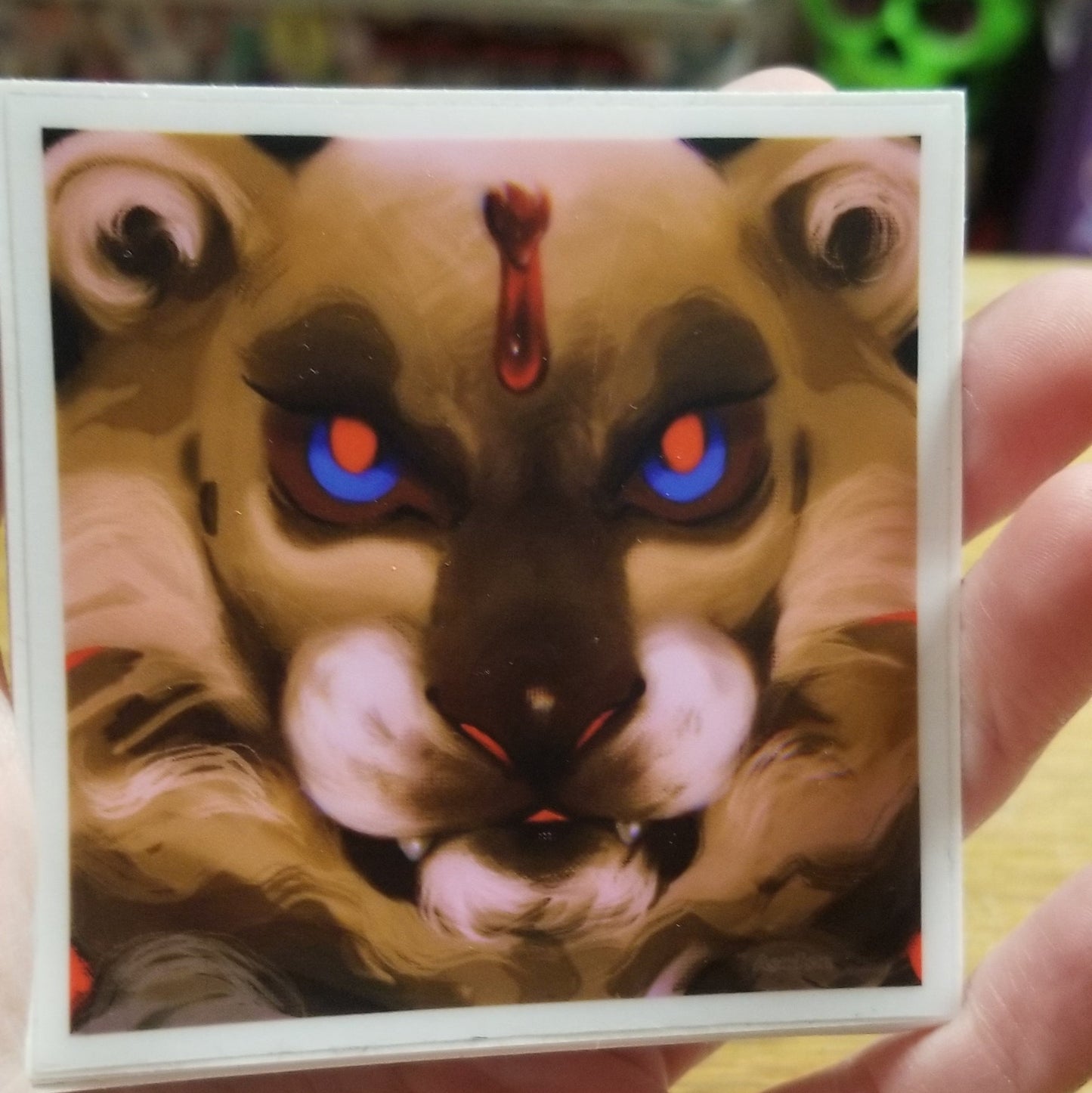 Bloody Forehead STICKER