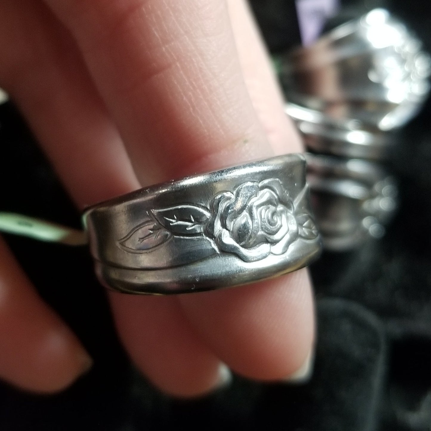 Vintage Spoon RING size 9