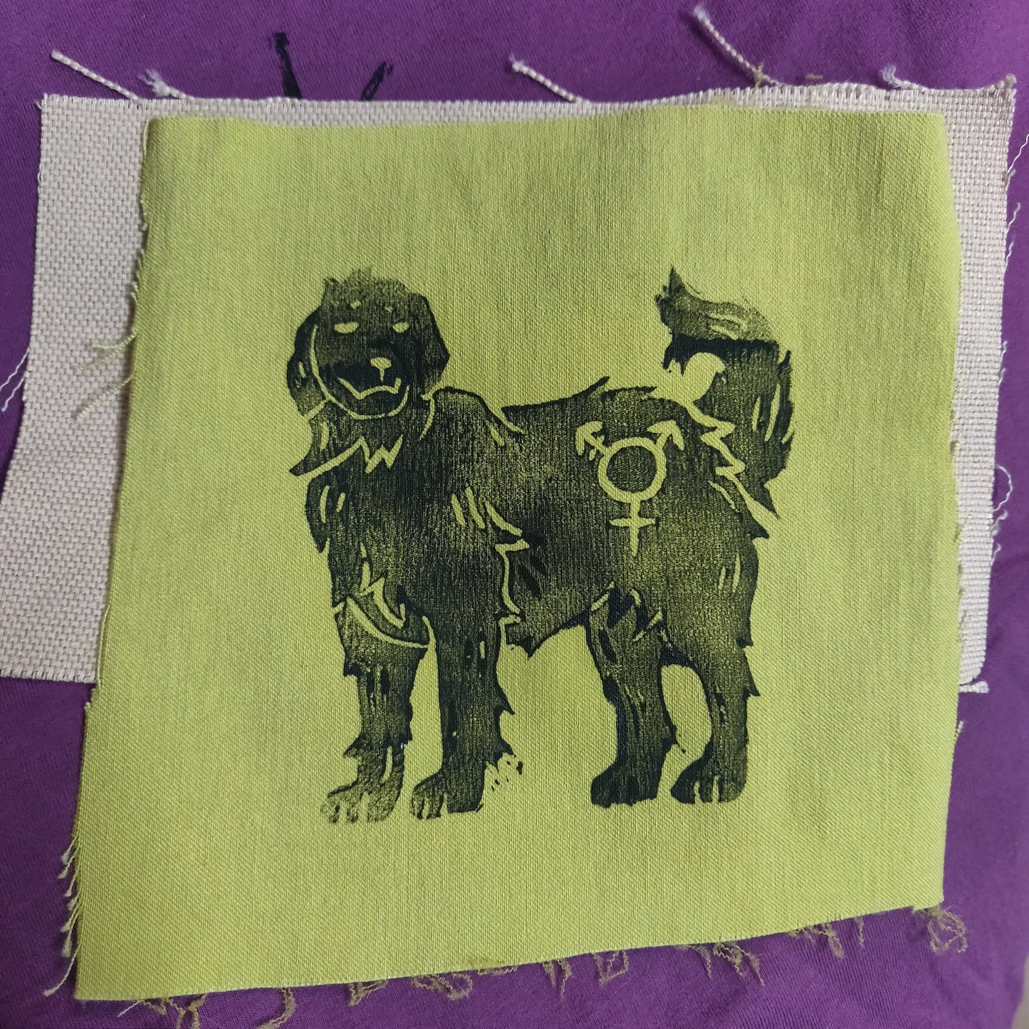 Trans Dog PATCH by Start Over Studio