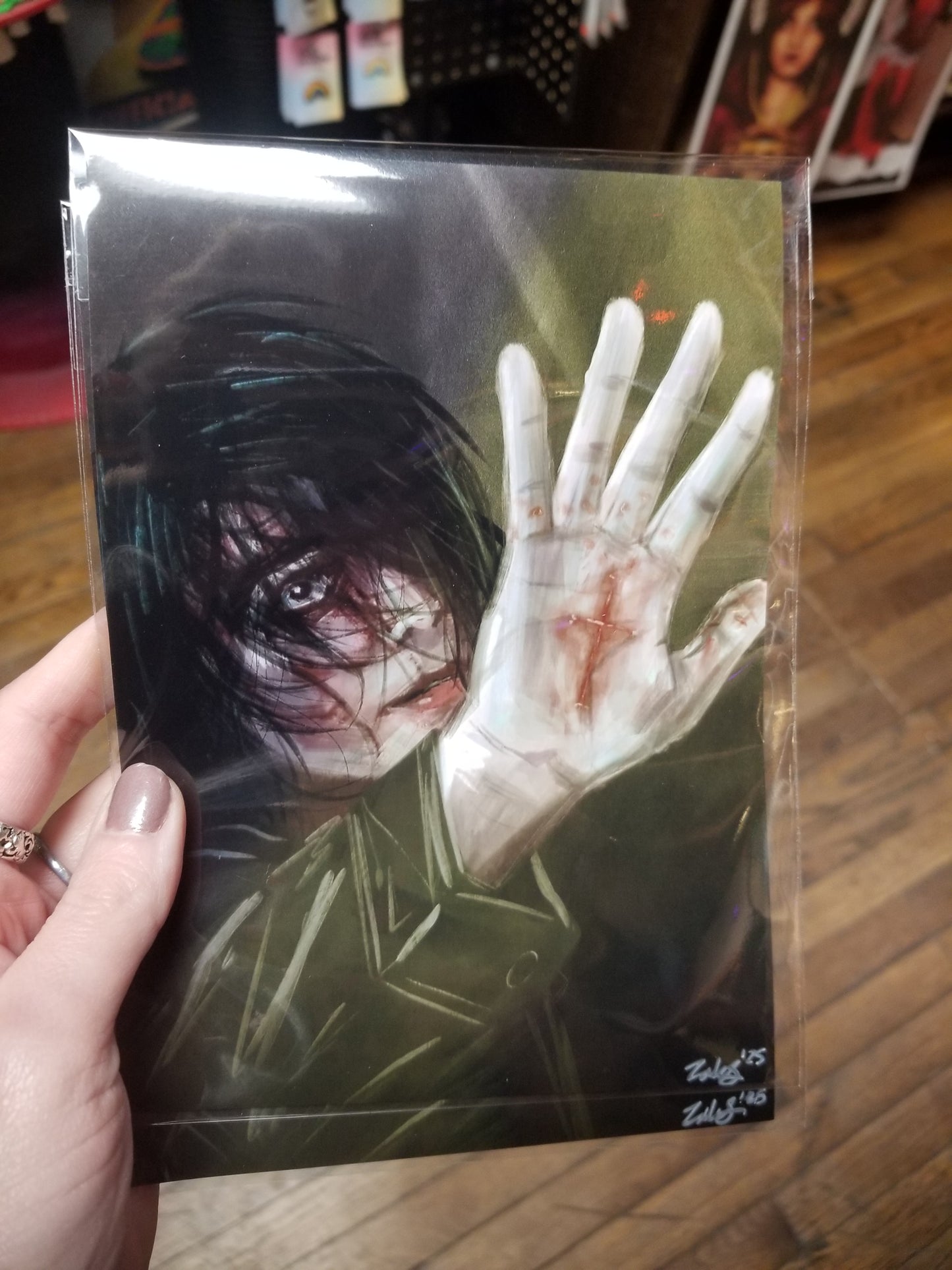Open, Filthy Palms PRiNT
