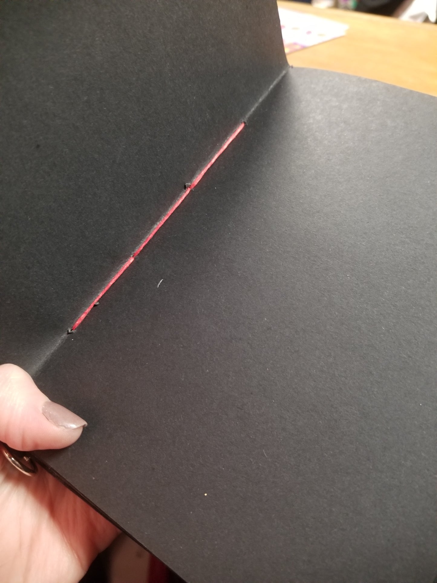 Fallen 6x7" Hand Bound JOURNAL / SKETCHBOOK