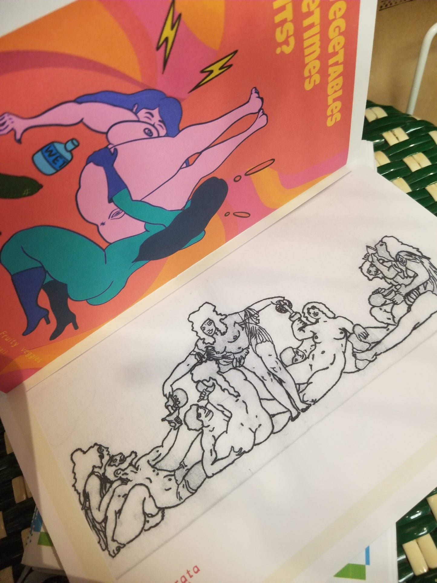 18+ Spicy Fruits Keep Us Going ZINE by Ghost City Queers
