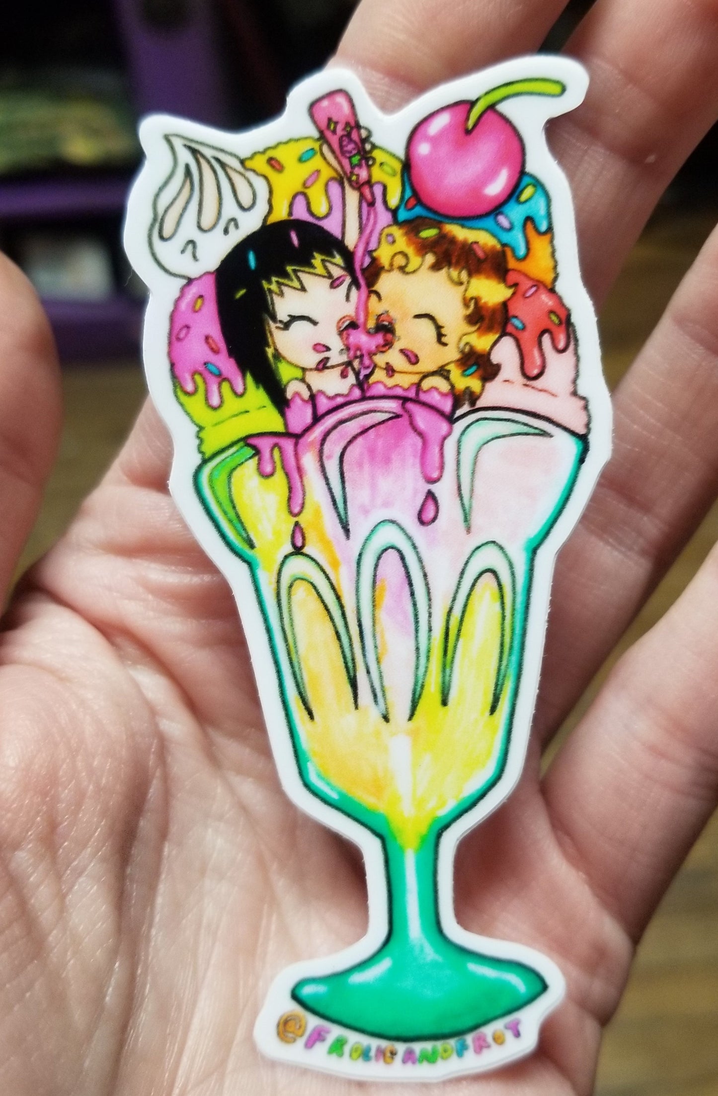 Ice Cream STICKER
