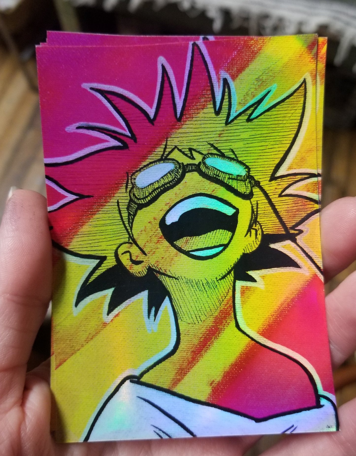 Ed Goggles STICKER