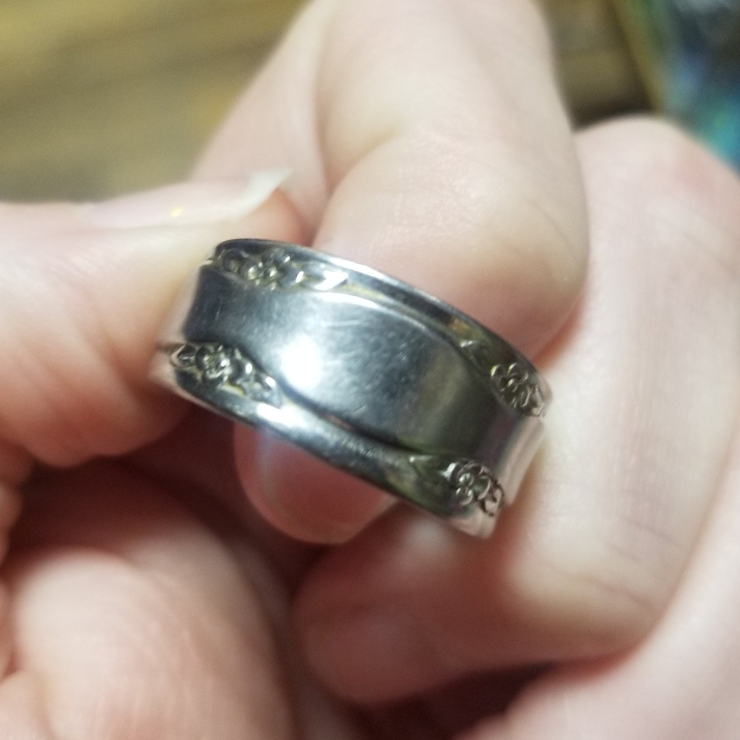 Vintage Spoon RING size 9