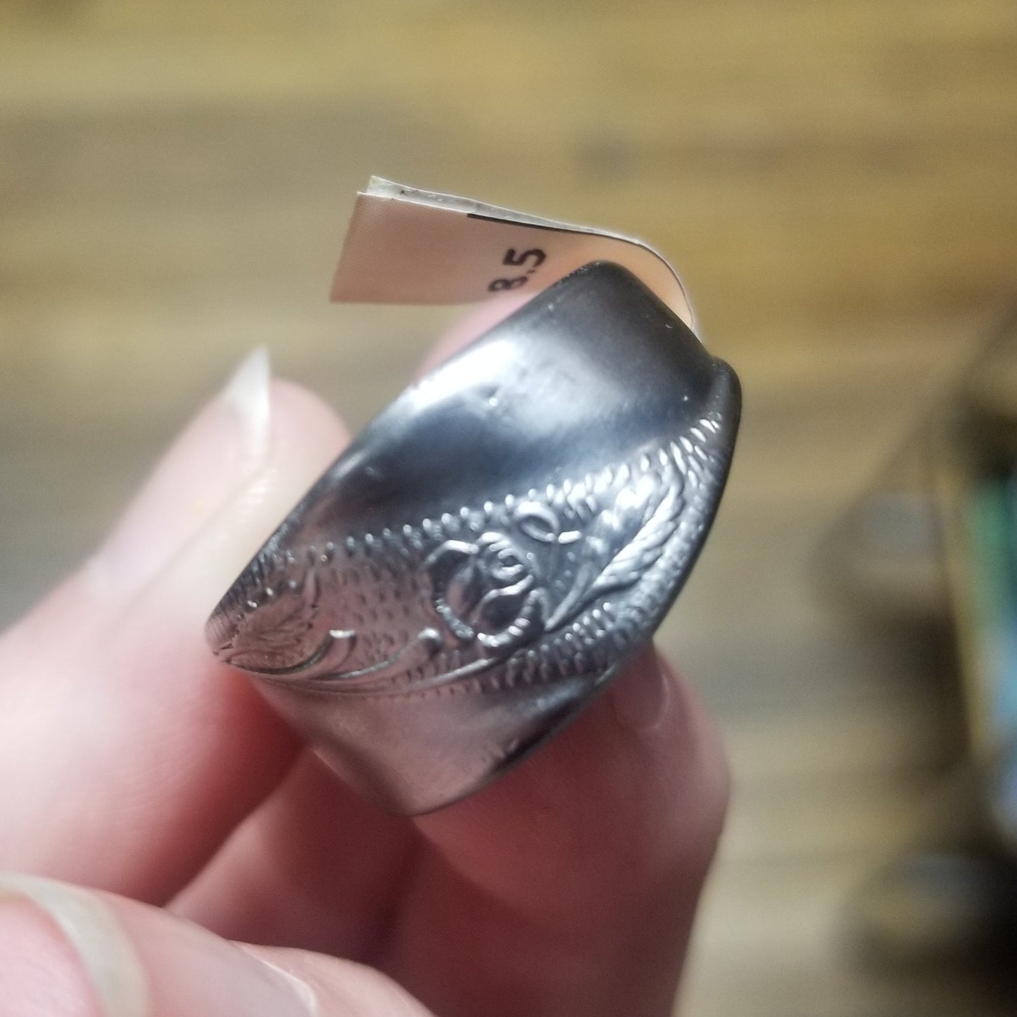 Vintage Spoon RING size 8.5
