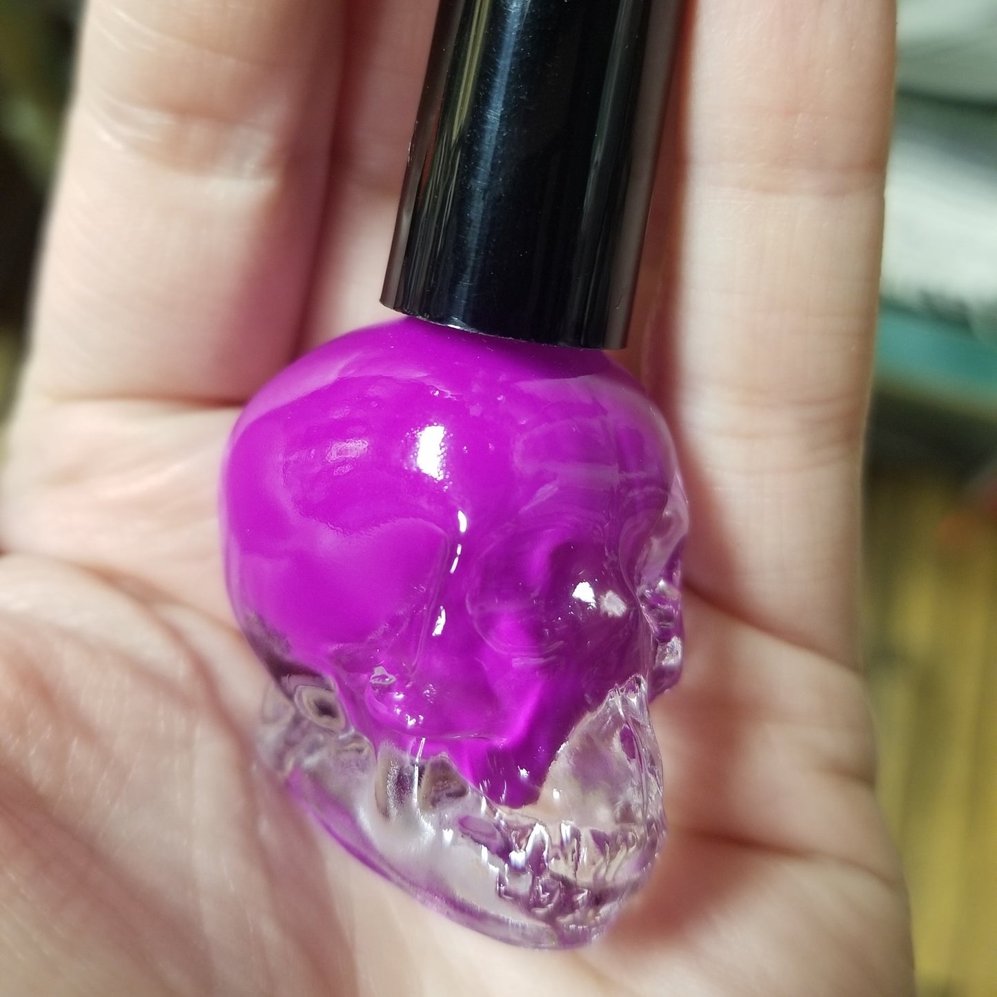 Dump Him NAiL POLiSH in Skull Bottle