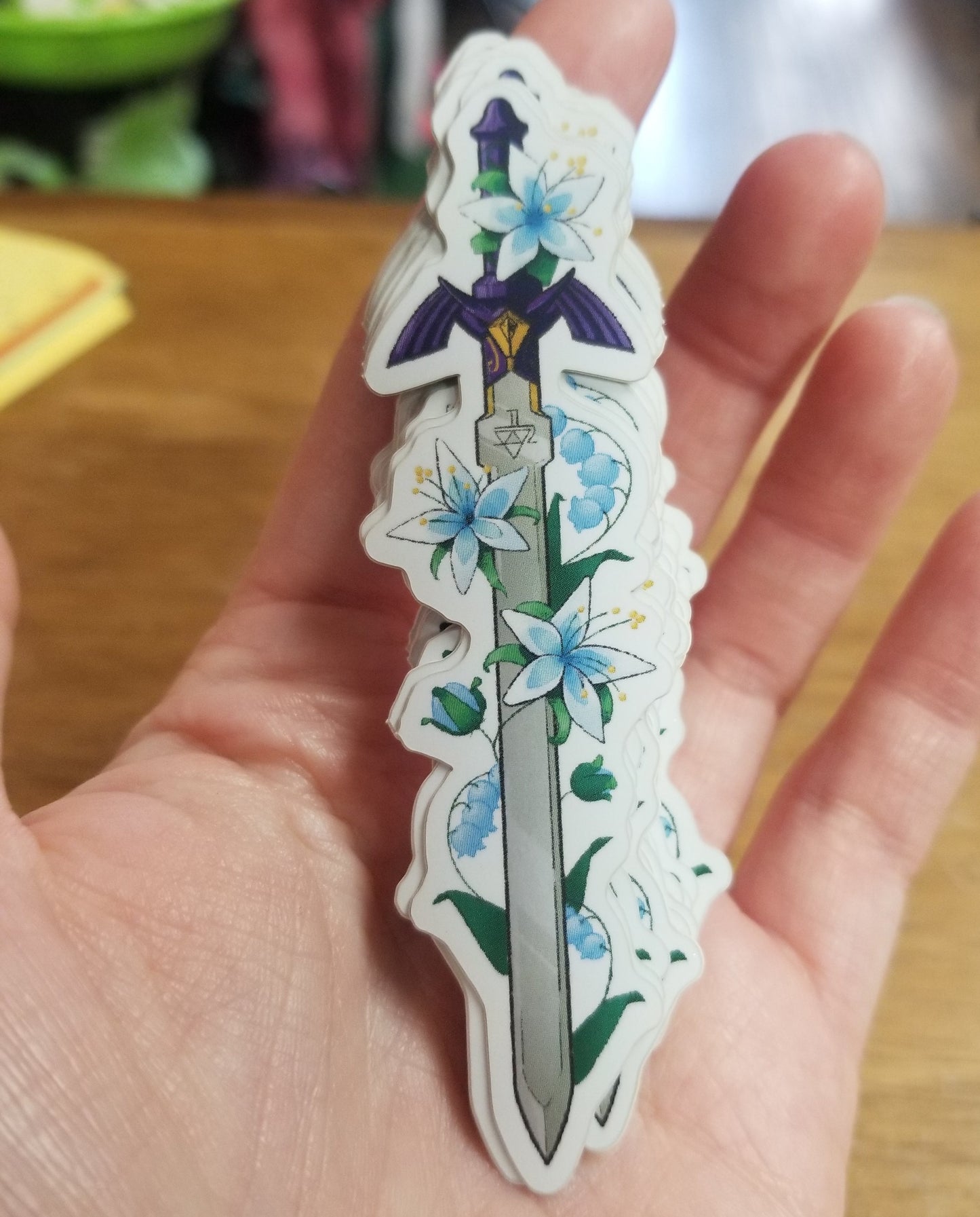 Sword Lillies STICKER