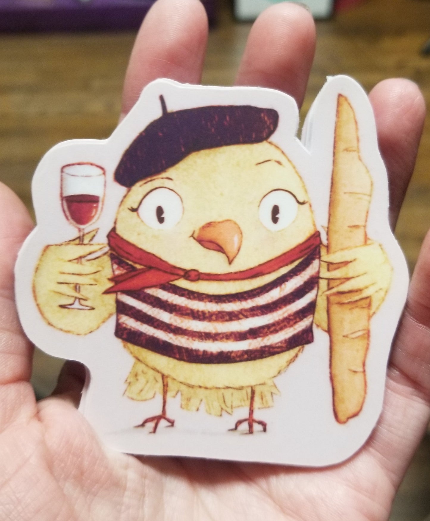 French Bird STICKER