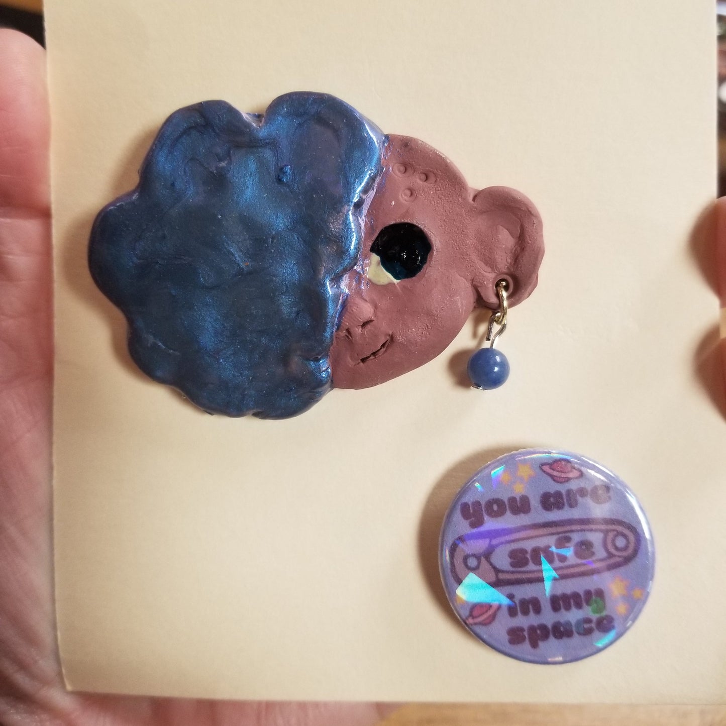 Riot NJ 2-piece You Are Safe In My Space PiN PACK