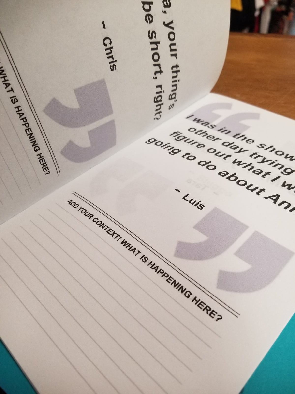 The Non Sequitur Quotes Issue 3 ZINE