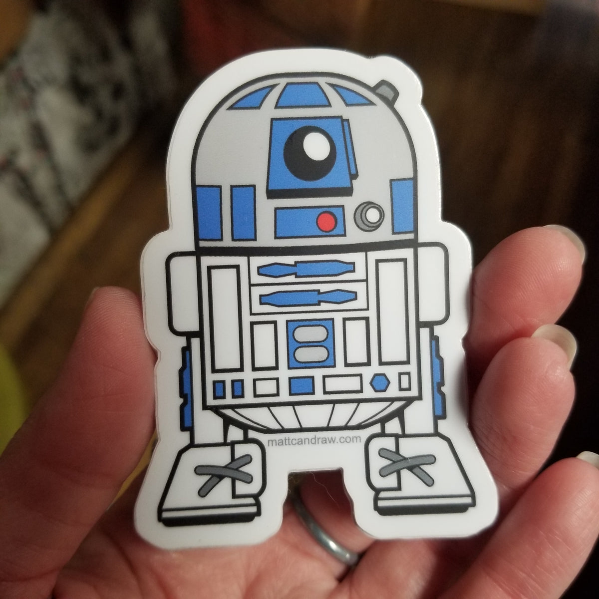 R2 STICKER by mattcandraw