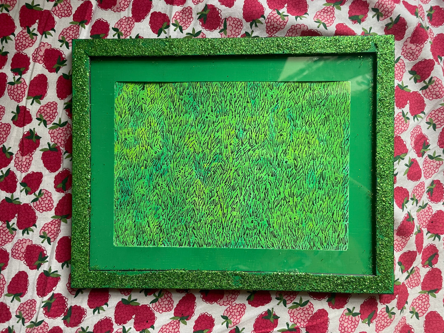 Grassy Field ORIGINAL DRAWING