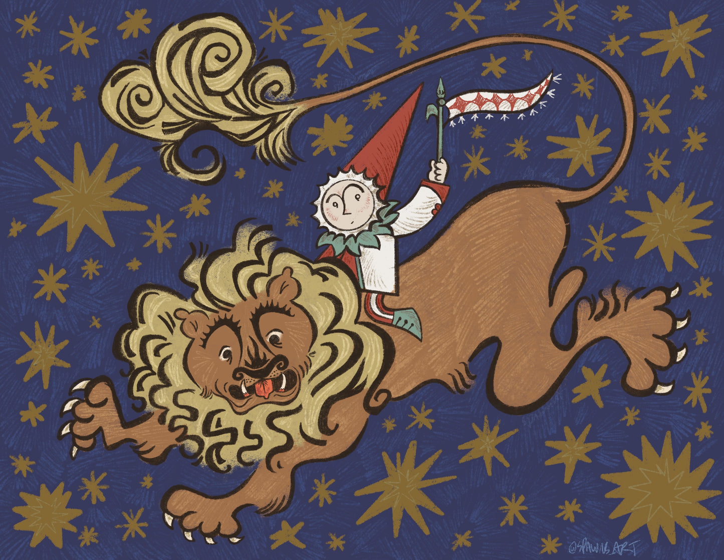 Medieval Whimsy PRiNT by Spawn's Art