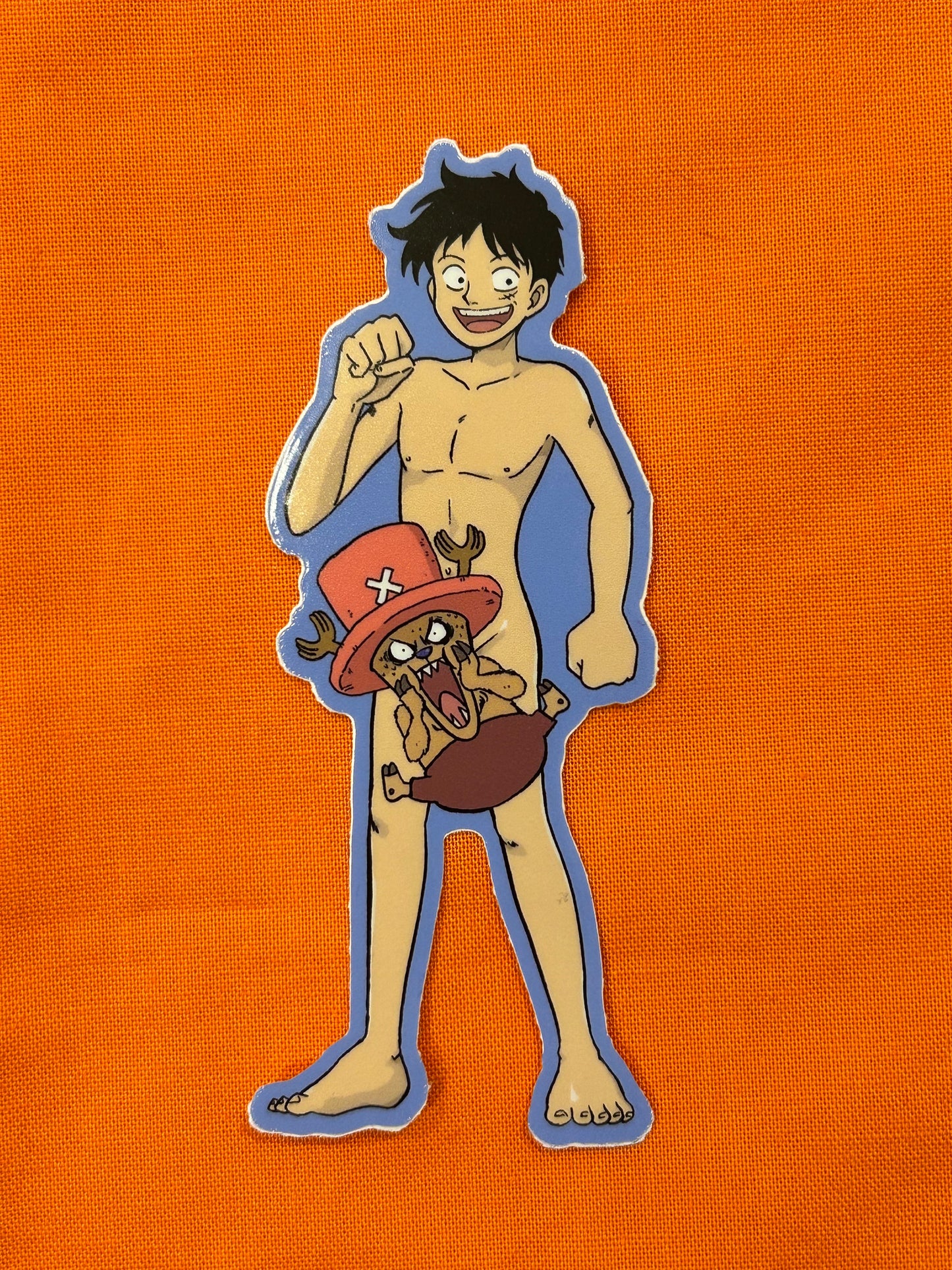 18+ One Piece Monkey D. Luffy STiCKER