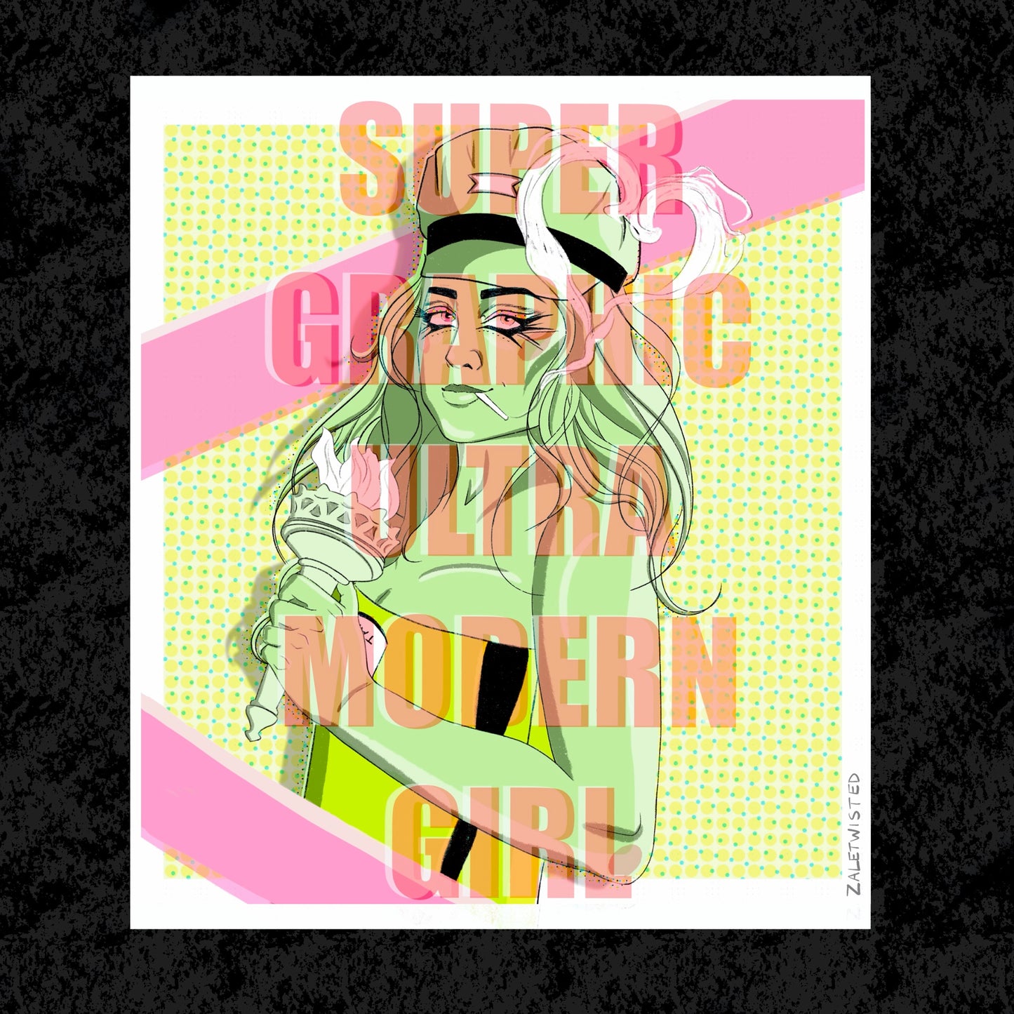 Super Graphic Ultra Modern Girl STiCKER