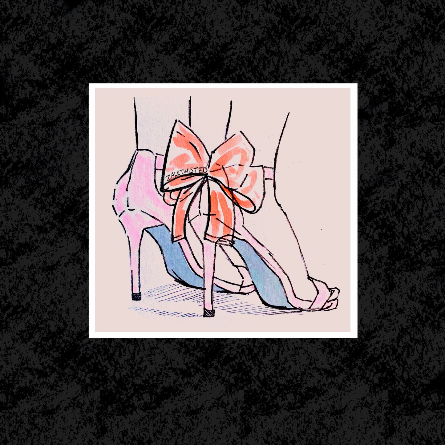 Bows on My Heels STiCKER