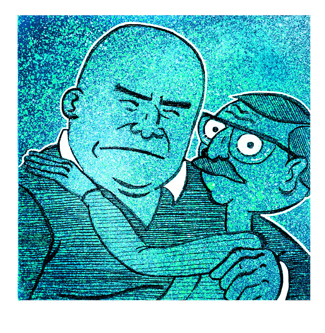 Gus and Wally STICKER