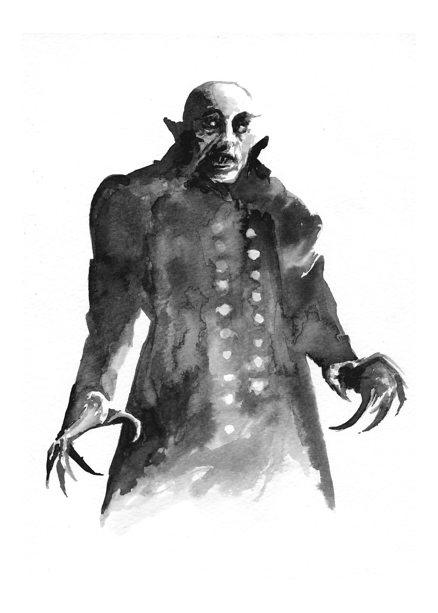 Nosferatu 5x7" PRiNT by Doug Slack