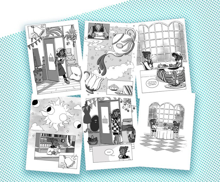 Odds and Ends COMiC BOOK by Art by Q-Bii