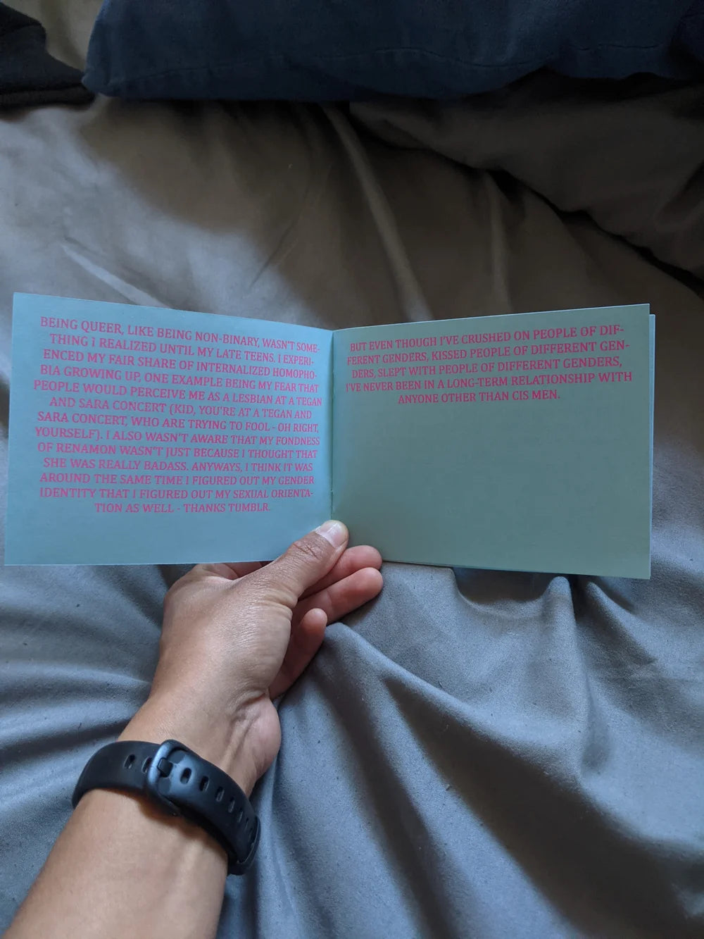 Not Trans Queer Brown Enough ZiNE