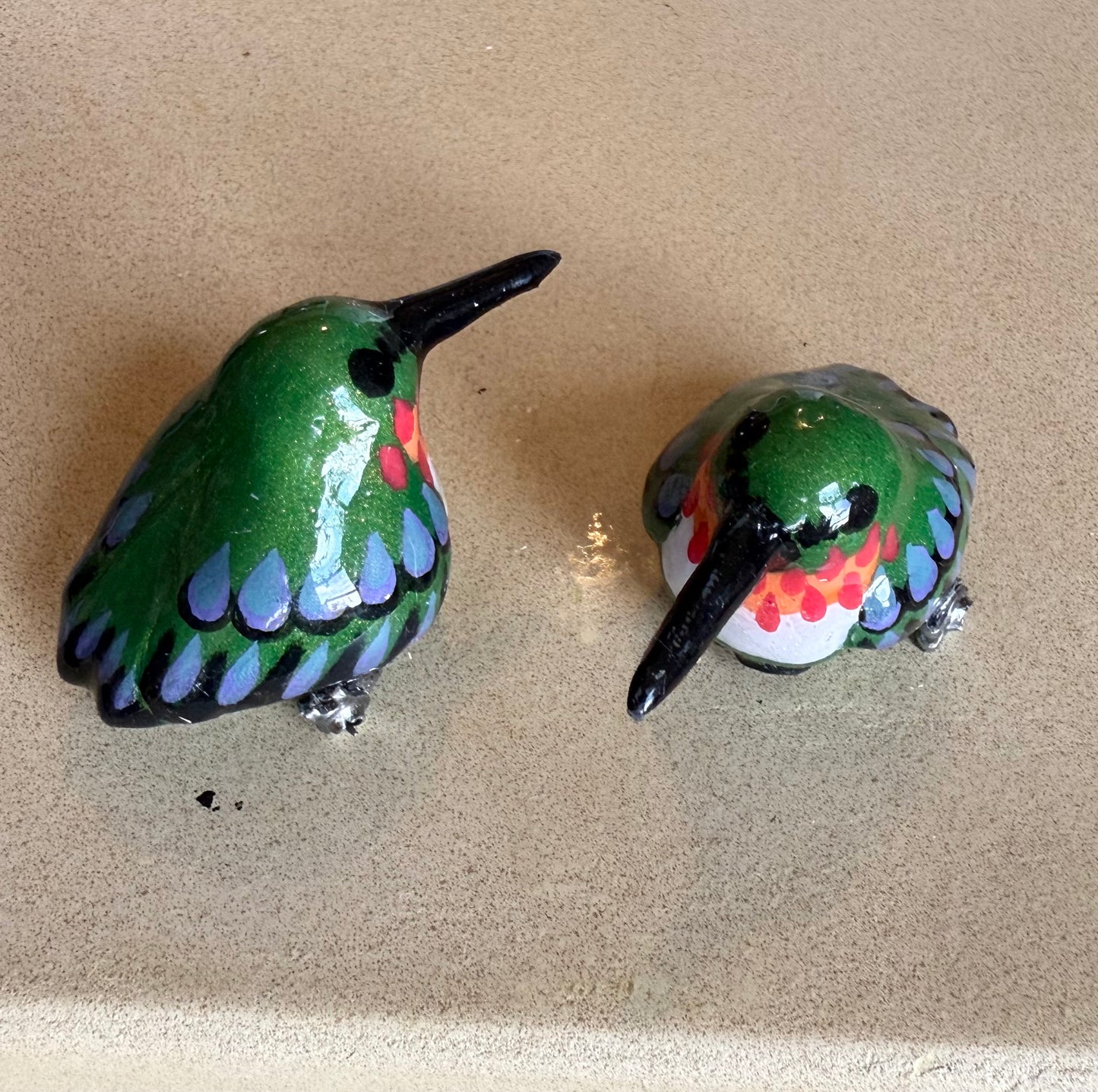 Hand-painted Bird HAT PiNs
