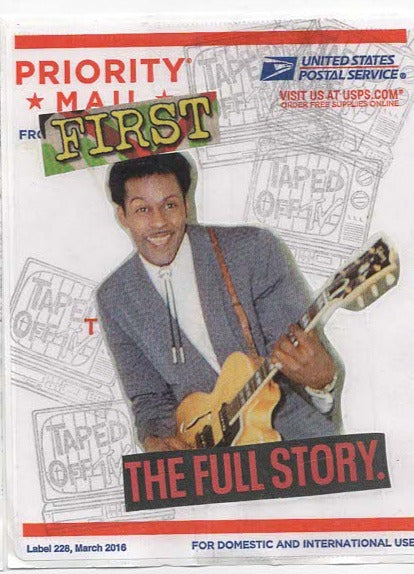 First the Full Story COLLAGE STiCKER by Taped Off TV ( Chuck Berry )