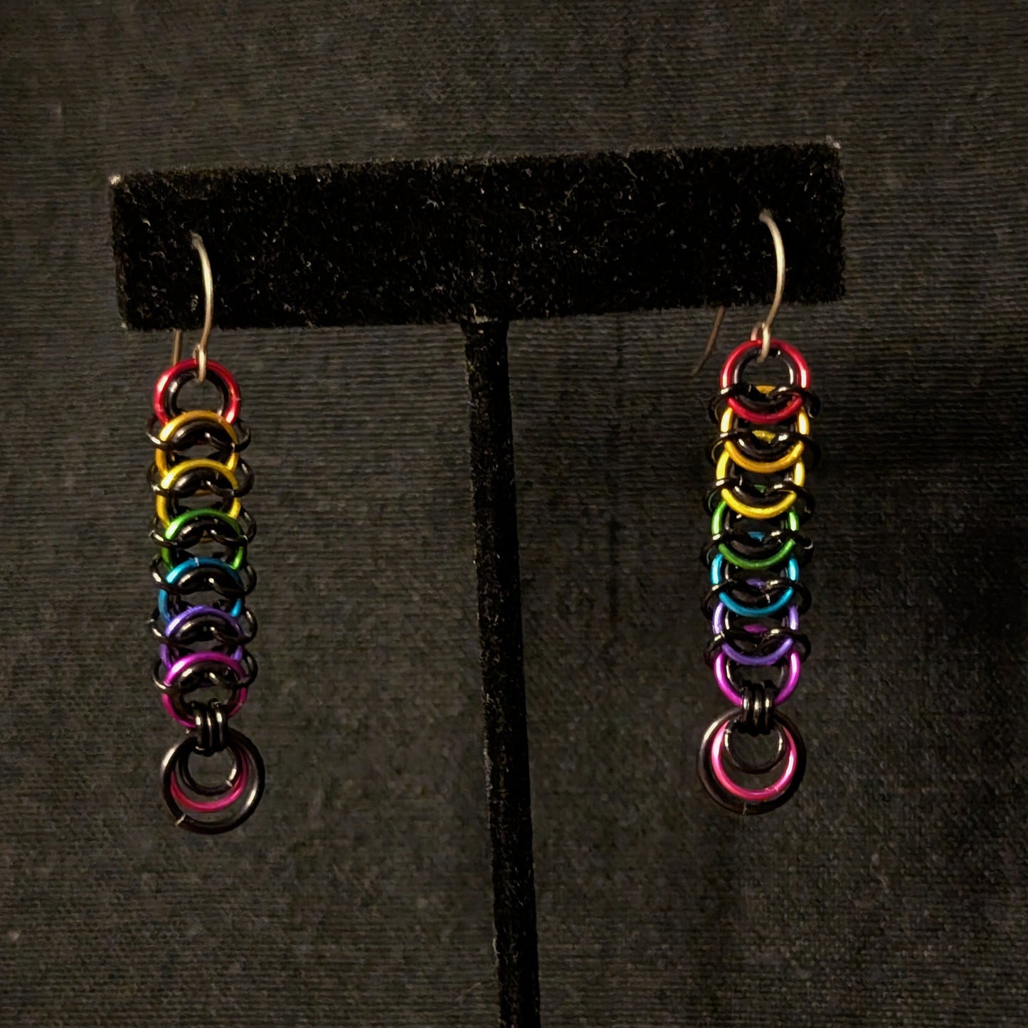 Rainbow Spine EARRINGS by Sixth House Ego