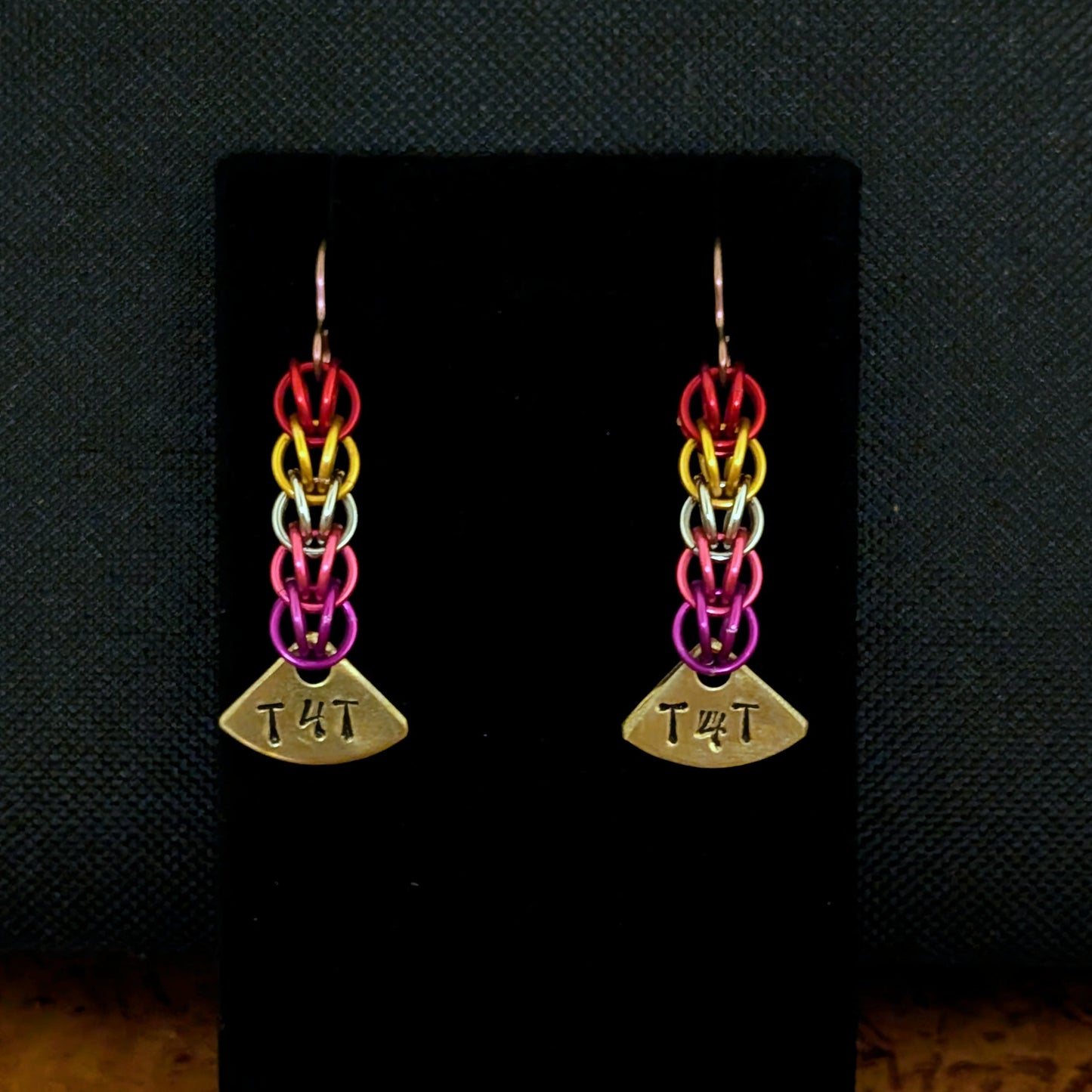 T4T Lesbians Fishtail EARRINGS by Sixth House Ego
